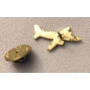 Cessna 414 Chancellor znaczek 3D samolot na pins złoty (id: 196)